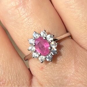 SELECT TRADES! Sterling Silver Ilakaka Sapphire Ring